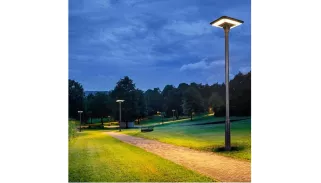Helios Model 3200lm Solar LED Street Light
