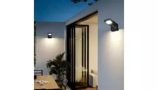 1200lm Candela Solar LED Wall Light