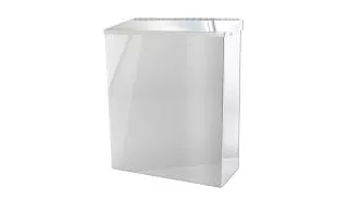 Wall-mounted sanitary bin