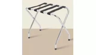 Metal luggage rack