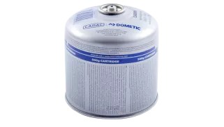 445 g and 500 g threaded gas cartridges